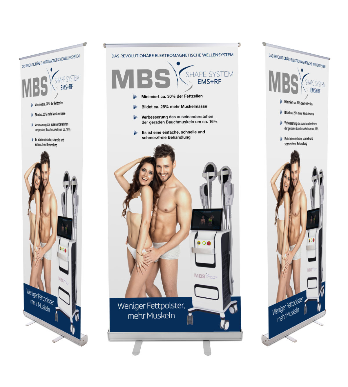 Roll-Up Display MBS Shape System